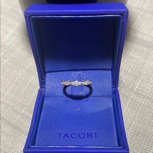 Tacori Silver and Diamond Elegance Ring